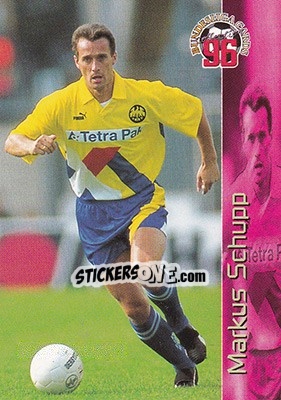 Sticker Markus Schupp - Bundesliga Fussball Cards 1995-1996 - Panini
