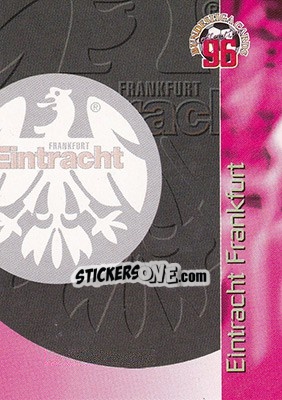 Figurina Eintracht Frankfurt - Bundesliga Fussball Cards 1995-1996 - Panini