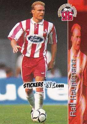 Sticker Ralf Hauptmann - Bundesliga Fussball Cards 1995-1996 - Panini