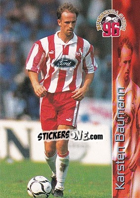 Figurina Kartsen Baumann - Bundesliga Fussball Cards 1995-1996 - Panini