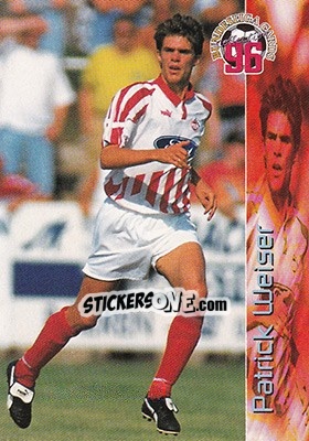 Sticker Patrick Weiser - Bundesliga Fussball Cards 1995-1996 - Panini