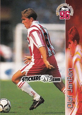 Figurina Olaf Janßen - Bundesliga Fussball Cards 1995-1996 - Panini