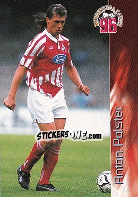 Sticker Anton Polster - Bundesliga Fussball Cards 1995-1996 n. 220 - Panini