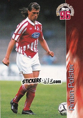 Sticker Anton Polster - Bundesliga Fussball Cards 1995-1996 - Panini