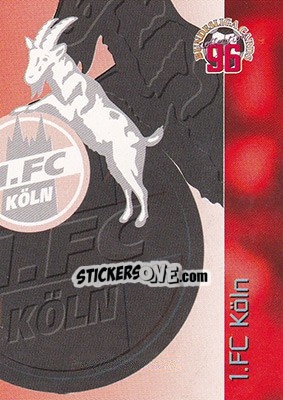 Sticker 1. FC Koln - Bundesliga Fussball Cards 1995-1996 - Panini