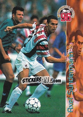 Sticker Axel Sundermann - Bundesliga Fussball Cards 1995-1996 - Panini