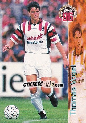 Sticker Thomas Vogel - Bundesliga Fussball Cards 1995-1996 - Panini