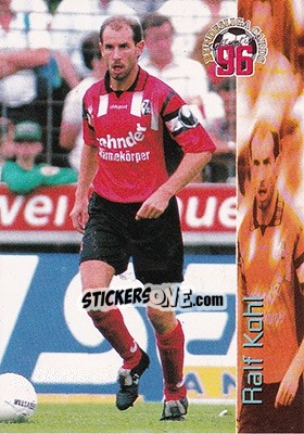 Figurina Ralf Kohl - Bundesliga Fussball Cards 1995-1996 - Panini