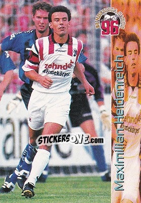 Figurina Maximilian Heidenreich - Bundesliga Fussball Cards 1995-1996 - Panini