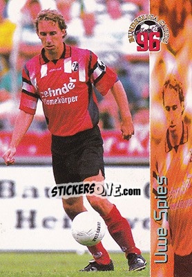 Sticker Uwe Spies - Bundesliga Fussball Cards 1995-1996 - Panini