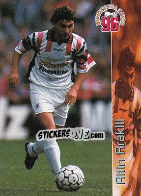 Sticker Altin Rraklli - Bundesliga Fussball Cards 1995-1996 - Panini