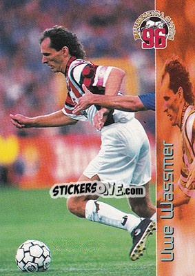Figurina Uwe Wassmer - Bundesliga Fussball Cards 1995-1996 - Panini