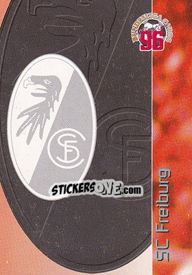 Sticker SC Freiburg - Bundesliga Fussball Cards 1995-1996 - Panini