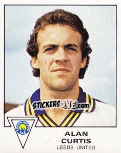 Sticker Alan Curtis - UK Football 1979-1980 n. 187 - Panini