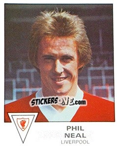 Sticker Phil Neal - UK Football 1979-1980 n. 192 - Panini