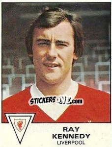 Figurina Ray Kennedy - UK Football 1979-1980 - Panini