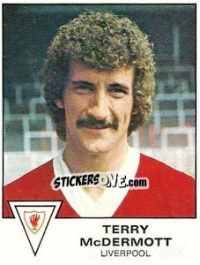 Sticker Terry McDermott - UK Football 1979-1980 - Panini