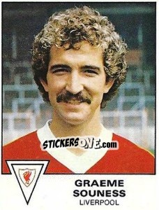 Sticker Graeme Souness - UK Football 1979-1980 - Panini