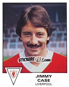 Sticker Jimmy Case - UK Football 1979-1980 n. 199 - Panini
