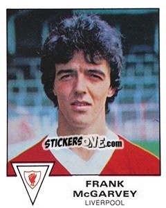 Cromo Frank McGarvey - UK Football 1979-1980 - Panini