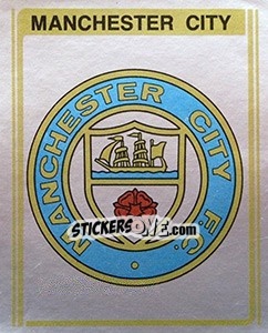 Cromo Manchester City Club Badge