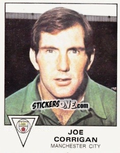 Figurina Joe Corrigan - UK Football 1979-1980 - Panini