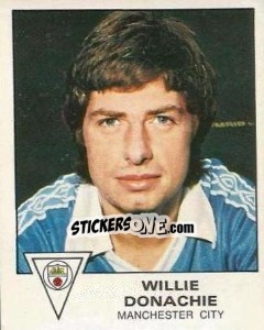 Figurina Willie Donachie - UK Football 1979-1980 - Panini