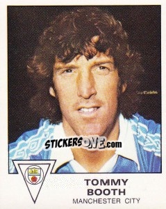 Figurina Tommy Booth - UK Football 1979-1980 - Panini