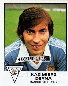 Sticker Kazimierz Deyna - UK Football 1979-1980 n. 215 - Panini