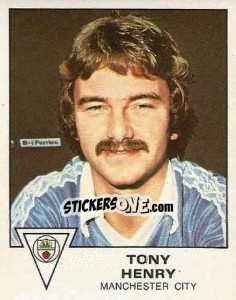 Figurina Tony Henry - UK Football 1979-1980 - Panini