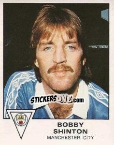 Sticker Bobby Shinton - UK Football 1979-1980 n. 220 - Panini