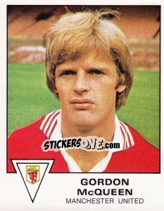 Cromo Gordon McQueen - UK Football 1979-1980 - Panini
