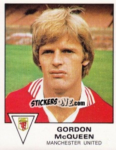 Figurina Gordon McQueen - UK Football 1979-1980 n. 227 - Panini