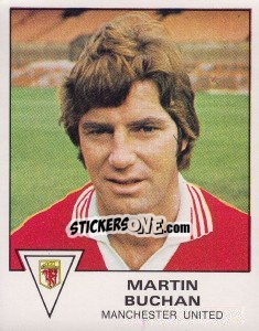 Figurina Martin Buchan - UK Football 1979-1980 - Panini
