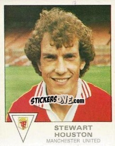 Figurina Stewart Houston - UK Football 1979-1980 - Panini