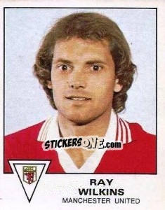 Cromo Ray Wilkins - UK Football 1979-1980 - Panini