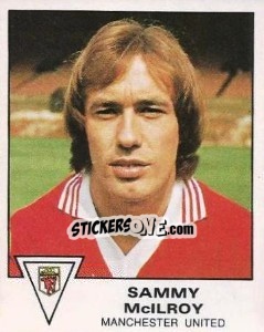 Sticker Sammy McIlroy - UK Football 1979-1980 n. 234 - Panini