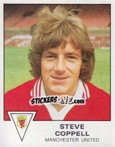 Figurina Steve Coppell - UK Football 1979-1980 - Panini