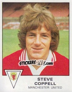 Sticker Steve Coppell - UK Football 1979-1980 n. 235 - Panini