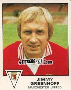 Figurina Jimmy Greenhoff - UK Football 1979-1980 - Panini
