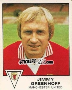 Sticker Jimmy Greenhoff - UK Football 1979-1980 n. 236 - Panini