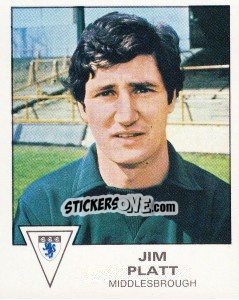 Figurina Jim Platt - UK Football 1979-1980 - Panini