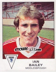Cromo Ian Bailey - UK Football 1979-1980 - Panini