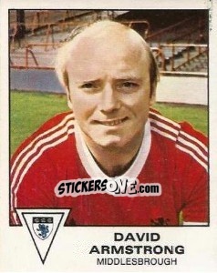 Sticker David Armstrong - UK Football 1979-1980 n. 249 - Panini