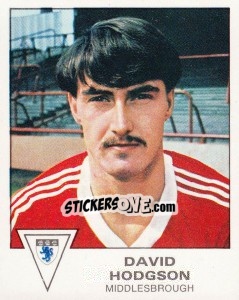 Cromo David Hodgson - UK Football 1979-1980 - Panini