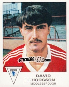 Sticker David Hodgson - UK Football 1979-1980 n. 252 - Panini