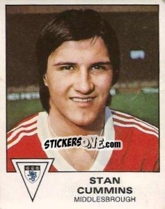 Figurina Stan Cummins - UK Football 1979-1980 - Panini