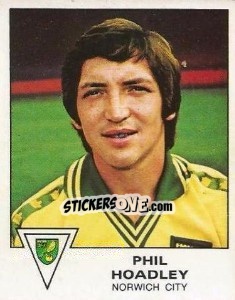 Sticker Phil Hoadley - UK Football 1979-1980 - Panini