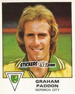 Figurina Graham Paddon - UK Football 1979-1980 - Panini