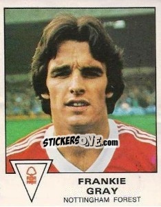 Sticker Frankie Gray - UK Football 1979-1980 - Panini